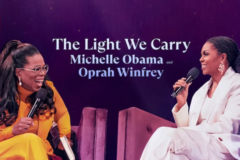 The light we carry Michelle Obama et Oprah Winfrey 7 leçons de vie à retenir pour ceux qui cherchent leur voie